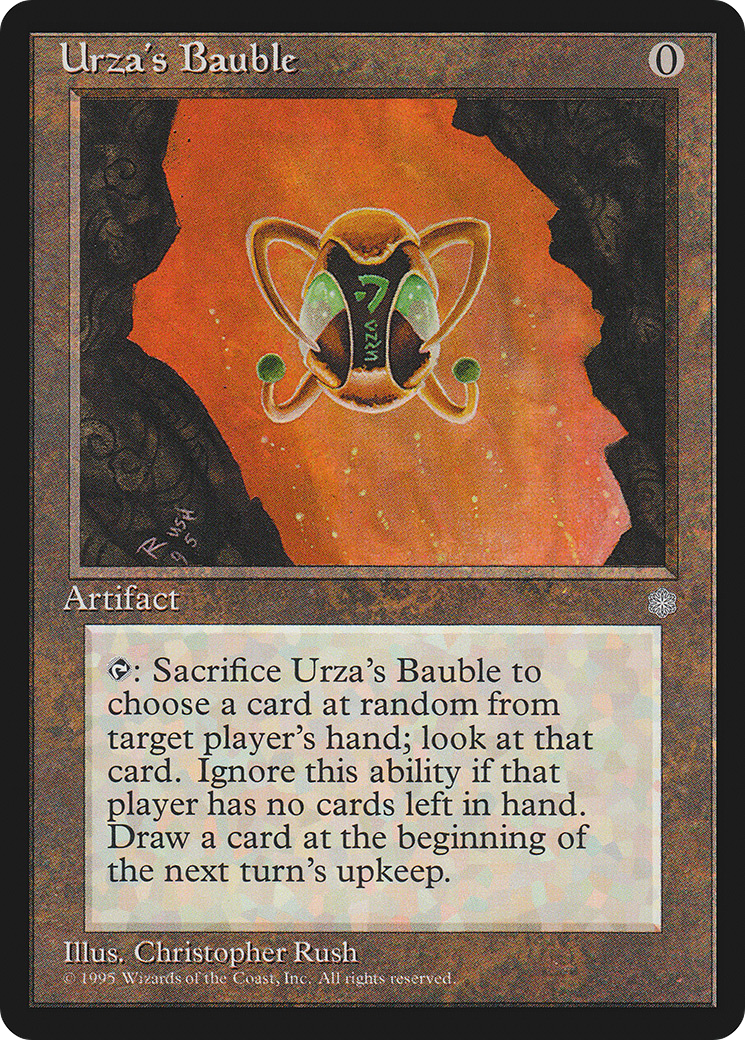 Urza's Bauble (ICE-343) - Ice Age - Premium MTG Single from Wizards of the Coast - Just $1.63! Shop now at Game Crave Tournament Store