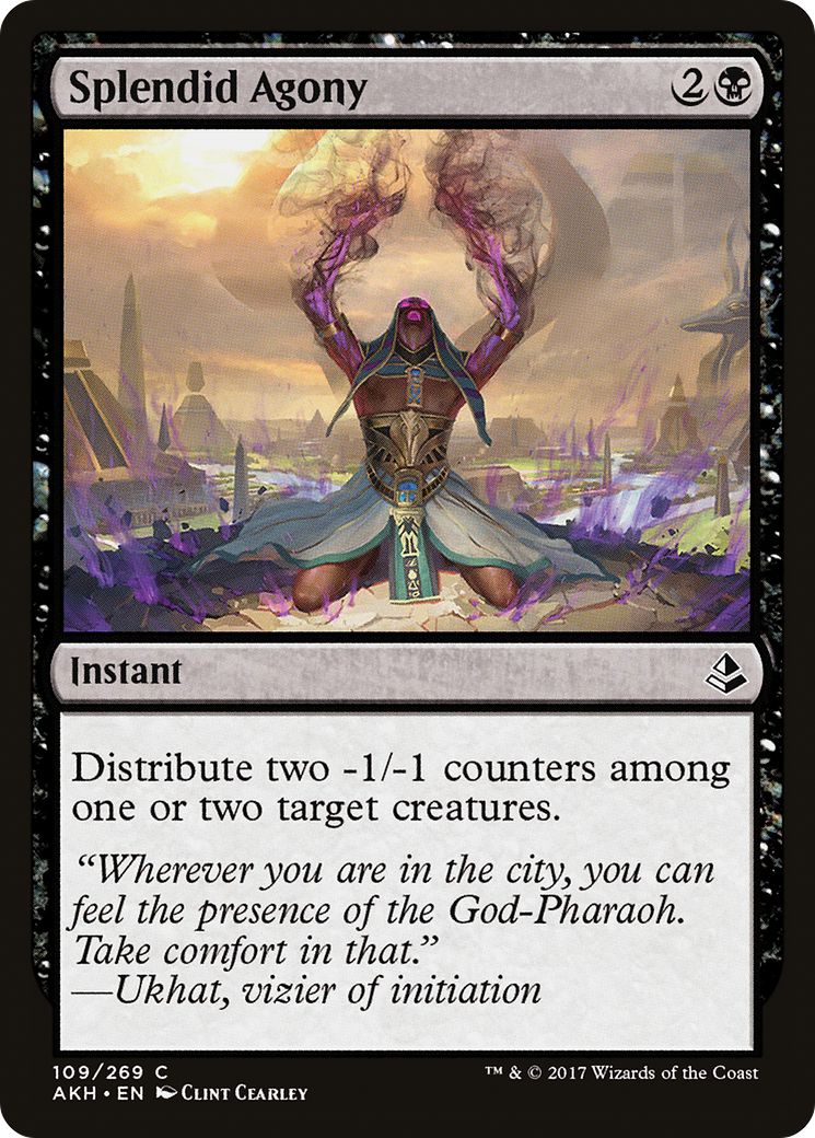Splendid Agony (AKH-109) - Amonkhet - Premium MTG Single from Wizards of the Coast - Just $0.25! Shop now at Game Crave Tournament Store
