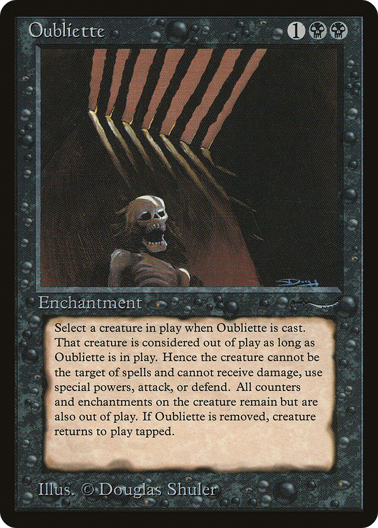Oubliette (ARN-31†) - Arabian Nights - Premium MTG Single from Wizards of the Coast - Just $23.74! Shop now at Game Crave Tournament Store