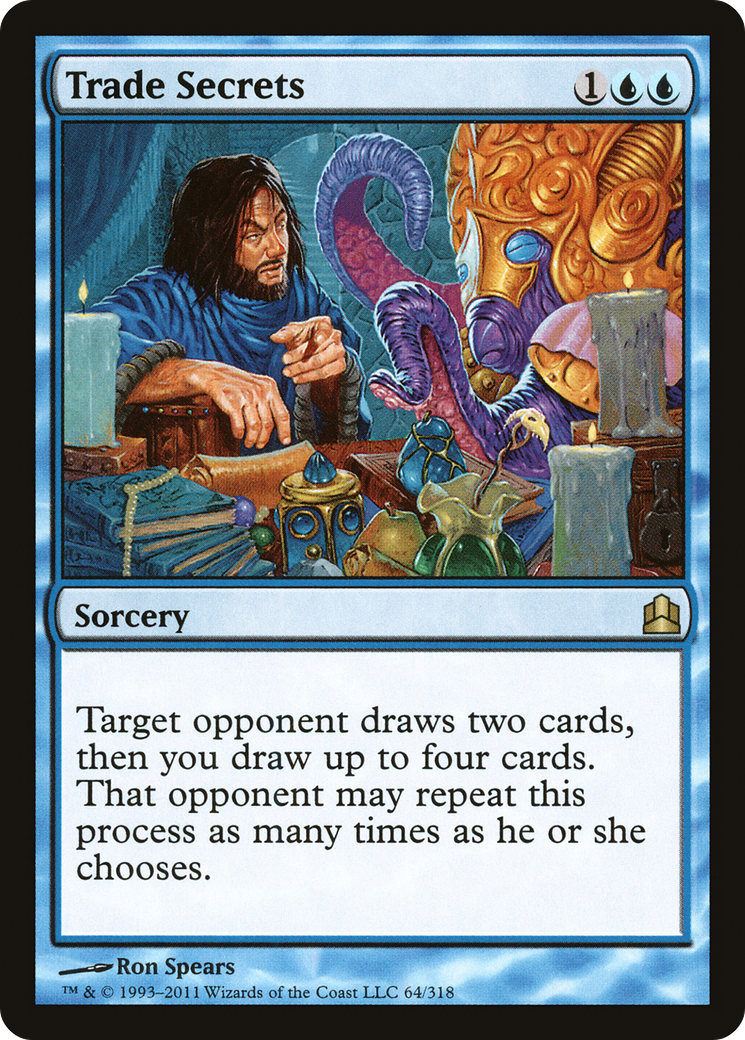 Trade Secrets (CMD-064) - Commander 2011 - Premium MTG Single from Wizards of the Coast - Just $0.72! Shop now at Game Crave Tournament Store