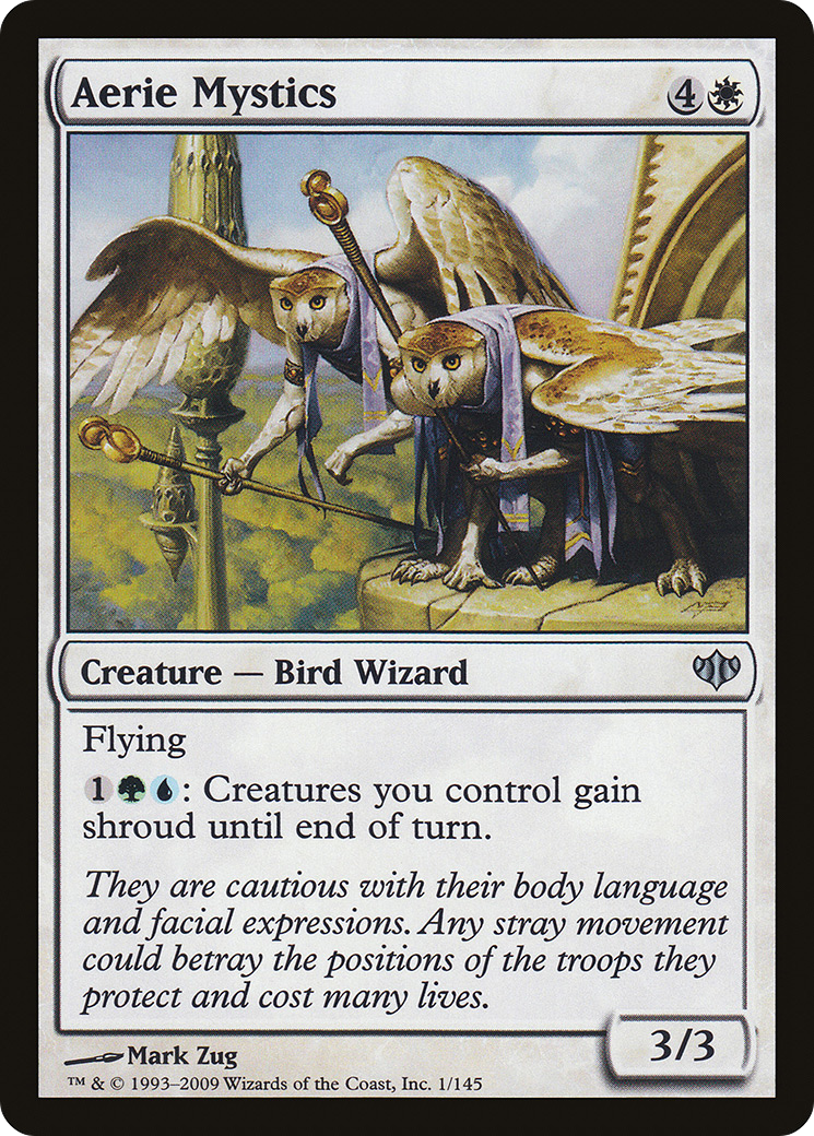Aerie Mystics (CON-001) - Conflux - Premium MTG Single from Wizards of the Coast - Just $0.08! Shop now at Game Crave Tournament Store
