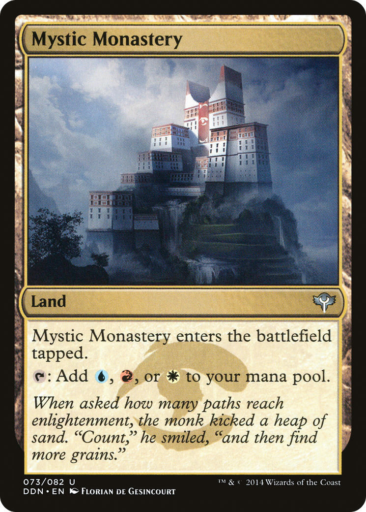 Mystic Monastery (DDN-073) - Duel Decks: Speed vs. Cunning - Premium MTG Single from Wizards of the Coast - Just $0.08! Shop now at Game Crave Tournament Store