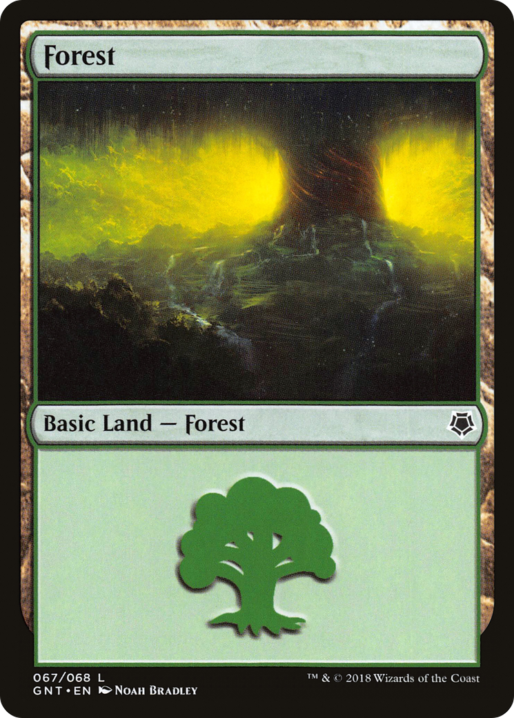 Forest (GNT-067) - Game Night - Premium MTG Single from Wizards of the Coast - Just $0.08! Shop now at Game Crave Tournament Store