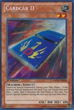 Cardcar D (GAOV-EN006) - Galactic Overlord 1st Edition - Premium Yugioh Single from Konami - Just $3.35! Shop now at Game Crave Tournament Store
