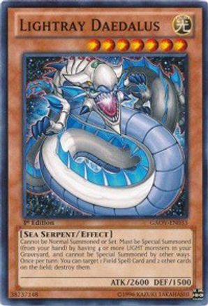 Lightray Daedalus (GAOV-EN033) - Galactic Overlord Unlimited - Premium Yugioh Single from Konami - Just $0.25! Shop now at Game Crave Tournament Store