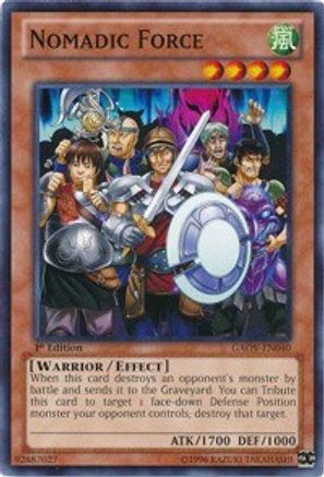 Nomadic Force (GAOV-EN040) - Galactic Overlord 1st Edition - Premium Yugioh Single from Konami - Just $0.25! Shop now at Game Crave Tournament Store