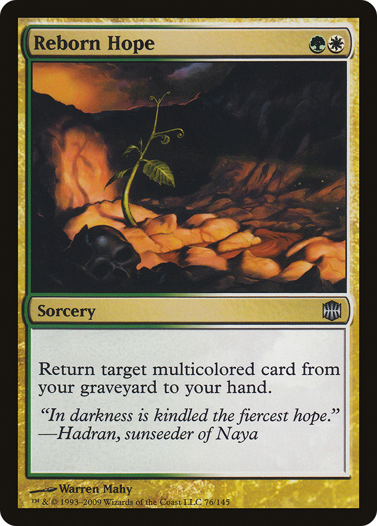 Reborn Hope (ARB-076) - Alara Reborn Foil - Premium MTG Single from Wizards of the Coast - Just $0.99! Shop now at Game Crave Tournament Store