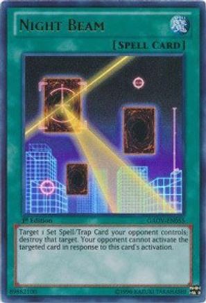 Night Beam (GAOV-EN055) - Galactic Overlord Unlimited - Premium Yugioh Single from Konami - Just $0.52! Shop now at Game Crave Tournament Store