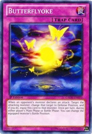 Butterflyoke (GAOV-EN070) - Galactic Overlord Unlimited - Premium Yugioh Single from Konami - Just $0.25! Shop now at Game Crave Tournament Store