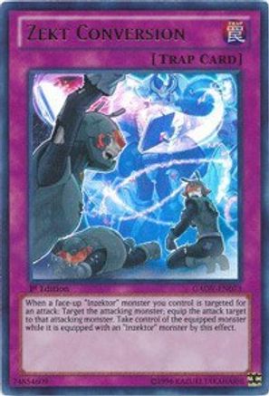 Zekt Conversion (GAOV-EN073) - Galactic Overlord 1st Edition - Premium Yugioh Single from Konami - Just $0.48! Shop now at Game Crave Tournament Store