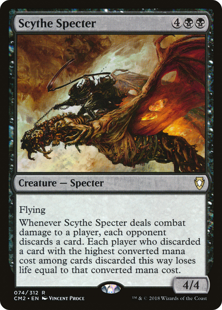 Scythe Specter (CM2-074) - Commander Anthology Volume II - Premium MTG Single from Wizards of the Coast - Just $0.16! Shop now at Game Crave Tournament Store