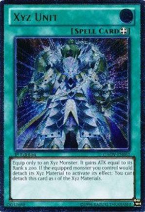 Xyz Unit (UTR) (GAOV-EN062) - Galactic Overlord Unlimited - Premium Yugioh Single from Konami - Just $1.58! Shop now at Game Crave Tournament Store