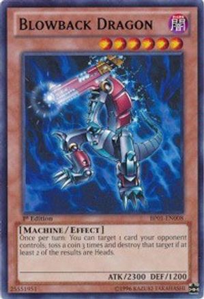 Blowback Dragon (BP01-EN008) - Battle Pack: Epic Dawn 1st Edition - Premium Yugioh Single from Konami - Just $0.92! Shop now at Game Crave Tournament Store