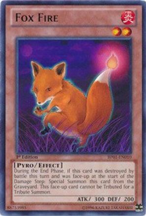Fox Fire (BP01-EN010) - Battle Pack: Epic Dawn Unlimited - Premium Yugioh Single from Konami - Just $0.58! Shop now at Game Crave Tournament Store