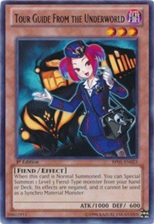 Tour Guide From the Underworld (BP01-EN023) - Battle Pack: Epic Dawn Unlimited - Premium Yugioh Single from Konami - Just $0.50! Shop now at Game Crave Tournament Store