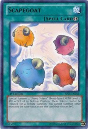 Scapegoat (BP01-EN042) - Battle Pack: Epic Dawn 1st Edition - Premium Yugioh Single from Konami - Just $0.08! Shop now at Game Crave Tournament Store