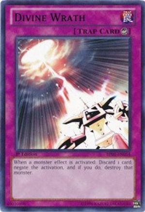 Divine Wrath (BP01-EN054) - Battle Pack: Epic Dawn 1st Edition - Premium Yugioh Single from Konami - Just $0.30! Shop now at Game Crave Tournament Store