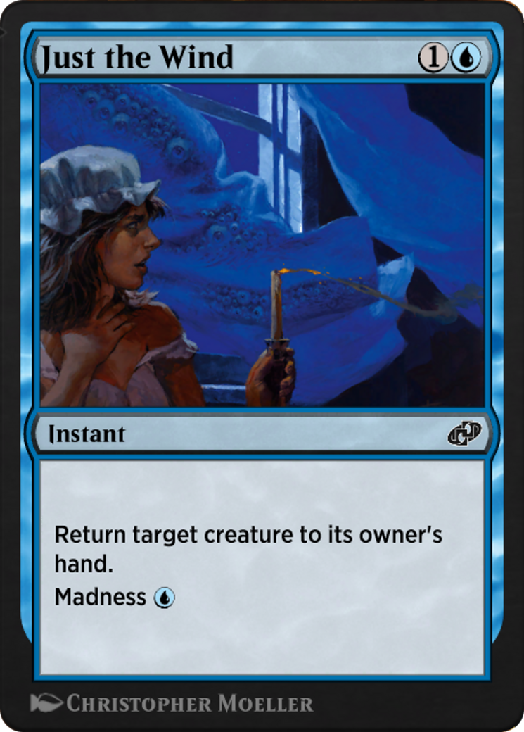 Just the Wind (J21-205) - Jumpstart: Historic Horizons - Premium MTG Single from Wizards of the Coast - Just $0! Shop now at Game Crave Tournament Store