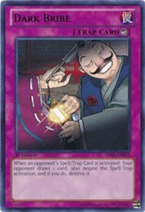 Dark Bribe (BP01-EN055) - Battle Pack: Epic Dawn Unlimited - Premium Yugioh Single from Konami - Just $0.54! Shop now at Game Crave Tournament Store
