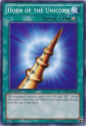 Horn of the Unicorn (BP01-EN069) - Battle Pack: Epic Dawn Unlimited - Premium Yugioh Single from Konami - Just $0.25! Shop now at Game Crave Tournament Store