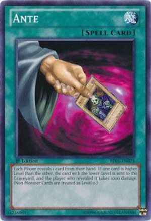 Ante (BP01-EN074) - Battle Pack: Epic Dawn Unlimited - Premium Yugioh Single from Konami - Just $0.25! Shop now at Game Crave Tournament Store