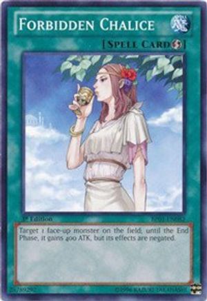 Forbidden Chalice (BP01-EN082) - Battle Pack: Epic Dawn 1st Edition - Premium Yugioh Single from Konami - Just $0.42! Shop now at Game Crave Tournament Store