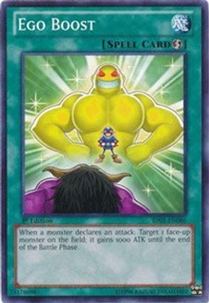 Ego Boost (BP01-EN086) - Battle Pack: Epic Dawn 1st Edition - Premium Yugioh Single from Konami - Just $0.25! Shop now at Game Crave Tournament Store