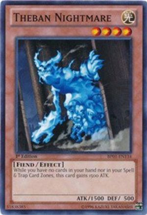 Theban Nightmare (BP01-EN134) - Battle Pack: Epic Dawn 1st Edition - Premium Yugioh Single from Konami - Just $0.25! Shop now at Game Crave Tournament Store