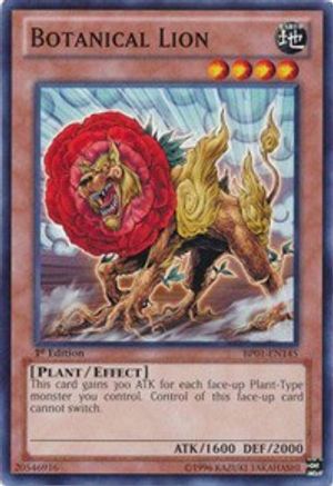 Botanical Lion (BP01-EN145) - Battle Pack: Epic Dawn Unlimited - Premium Yugioh Single from Konami - Just $0.38! Shop now at Game Crave Tournament Store