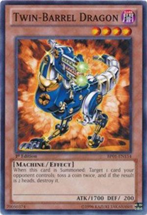 Twin-Barrel Dragon (BP01-EN154) - Battle Pack: Epic Dawn 1st Edition - Premium Yugioh Single from Konami - Just $0.26! Shop now at Game Crave Tournament Store