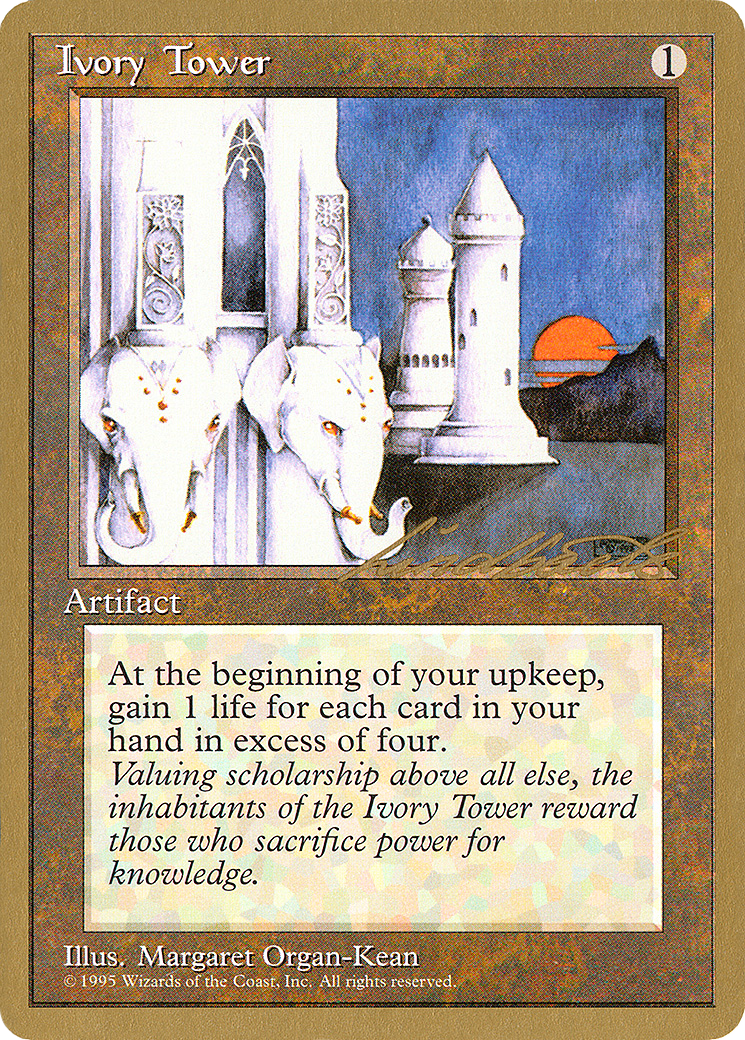 Ivory Tower (PTC-LL328) - Pro Tour Collector Set - Premium MTG Single from Wizards of the Coast - Just $3.48! Shop now at Game Crave Tournament Store