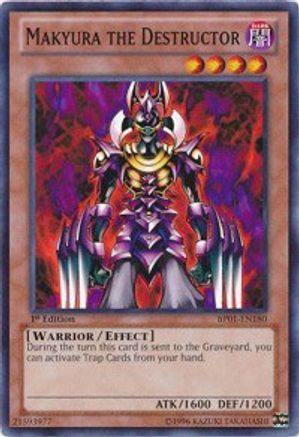Makyura the Destructor (BP01-EN180) - Battle Pack: Epic Dawn Unlimited - Premium Yugioh Single from Konami - Just $0.08! Shop now at Game Crave Tournament Store