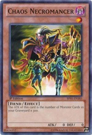 Chaos Necromancer (BP01-EN183) - Battle Pack: Epic Dawn 1st Edition - Premium Yugioh Single from Konami - Just $0.25! Shop now at Game Crave Tournament Store