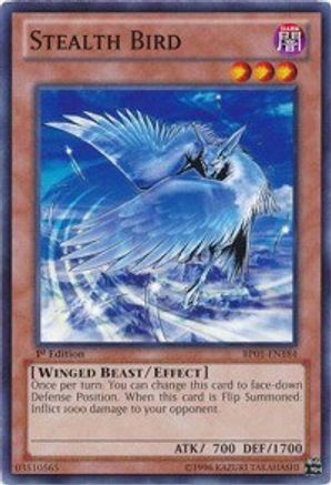 Stealth Bird (BP01-EN184) - Battle Pack: Epic Dawn 1st Edition - Premium Yugioh Single from Konami - Just $0.25! Shop now at Game Crave Tournament Store