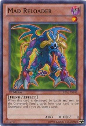 Mad Reloader (BP01-EN195) - Battle Pack: Epic Dawn Unlimited - Premium Yugioh Single from Konami - Just $0.25! Shop now at Game Crave Tournament Store