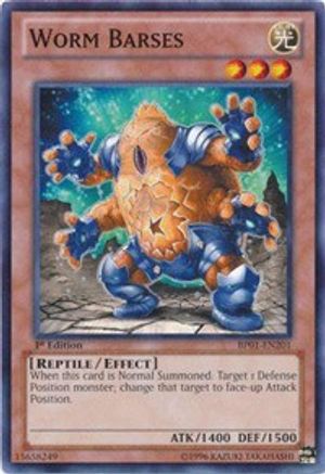 Worm Barses (BP01-EN201) - Battle Pack: Epic Dawn 1st Edition - Premium Yugioh Single from Konami - Just $0.08! Shop now at Game Crave Tournament Store
