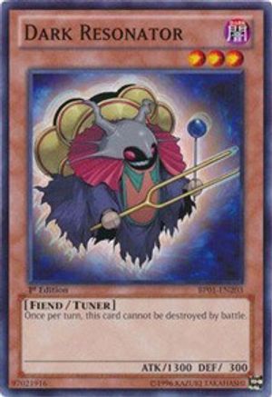 Dark Resonator (BP01-EN203) - Battle Pack: Epic Dawn Unlimited - Premium Yugioh Single from Konami - Just $0.27! Shop now at Game Crave Tournament Store