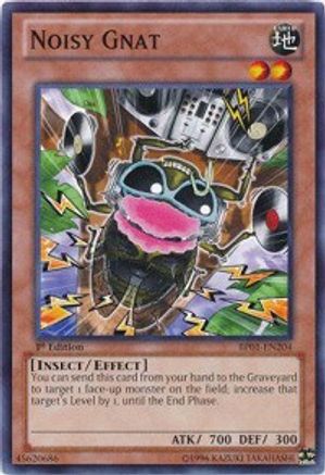 Noisy Gnat (BP01-EN204) - Battle Pack: Epic Dawn 1st Edition - Premium Yugioh Single from Konami - Just $0.25! Shop now at Game Crave Tournament Store