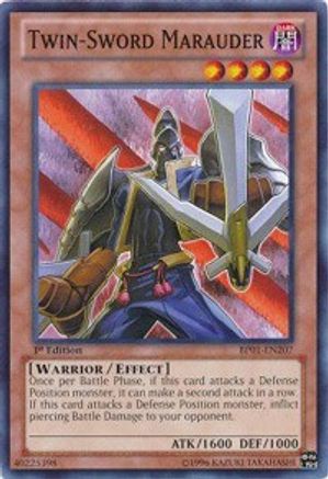 Twin-Sword Marauder (BP01-EN207) - Battle Pack: Epic Dawn 1st Edition - Premium Yugioh Single from Konami - Just $0.25! Shop now at Game Crave Tournament Store