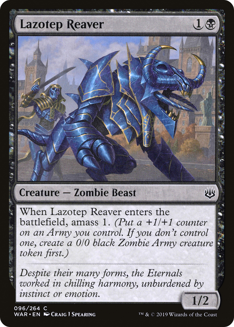 Lazotep Reaver (WAR-096) - War of the Spark - Premium MTG Single from Wizards of the Coast - Just $0.08! Shop now at Game Crave Tournament Store