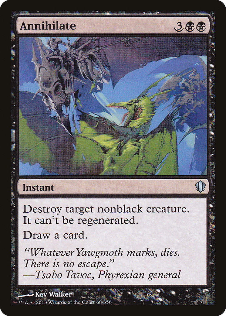 Annihilate (C13-068) - Commander 2013 - Premium MTG Single from Wizards of the Coast - Just $0.21! Shop now at Game Crave Tournament Store