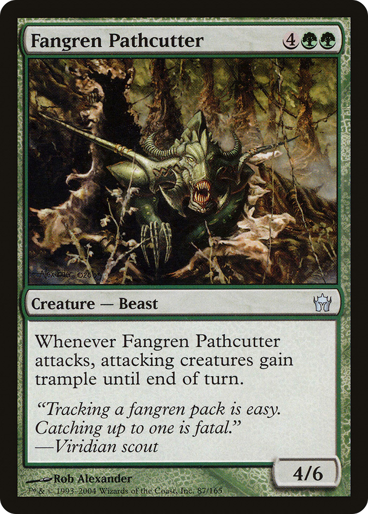 Fangren Pathcutter (5DN-087) - Fifth Dawn - Premium MTG Single from Wizards of the Coast - Just $0.25! Shop now at Game Crave Tournament Store