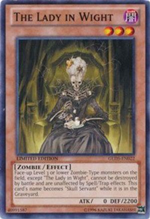 The Lady in Wight (GLD5-EN022) - Gold Series: Haunted Mine Limited - Premium Yugioh Single from Konami - Just $0.69! Shop now at Game Crave Tournament Store