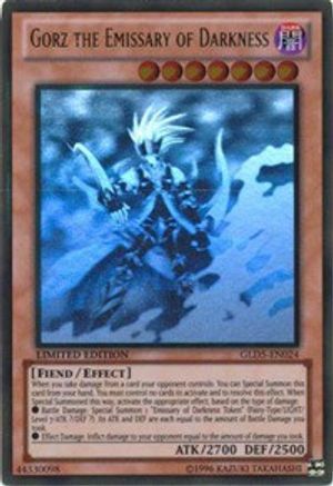 Gorz the Emissary of Darkness (GLD5-EN024) - Gold Series: Haunted Mine Limited - Premium Yugioh Single from Konami - Just $20.96! Shop now at Game Crave Tournament Store
