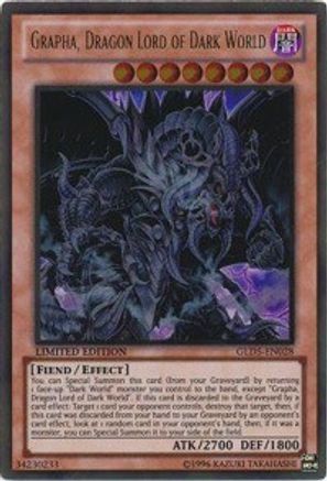 Grapha, Dragon Lord of Dark World (GLD5-EN028) - Gold Series: Haunted Mine Limited - Premium Yugioh Single from Konami - Just $2.18! Shop now at Game Crave Tournament Store
