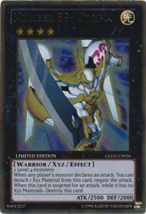 Number 39: Utopia (GLD5-EN036) - Gold Series: Haunted Mine Limited - Premium Yugioh Single from Konami - Just $0.21! Shop now at Game Crave Tournament Store