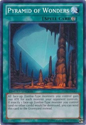 Pyramid of Wonders (GLD5-EN043) - Gold Series: Haunted Mine Limited - Premium Yugioh Single from Konami - Just $0.25! Shop now at Game Crave Tournament Store