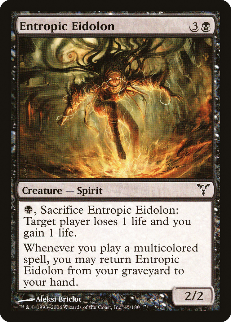 Entropic Eidolon (DIS-045) - Dissension Foil - Premium MTG Single from Wizards of the Coast - Just $0.51! Shop now at Game Crave Tournament Store