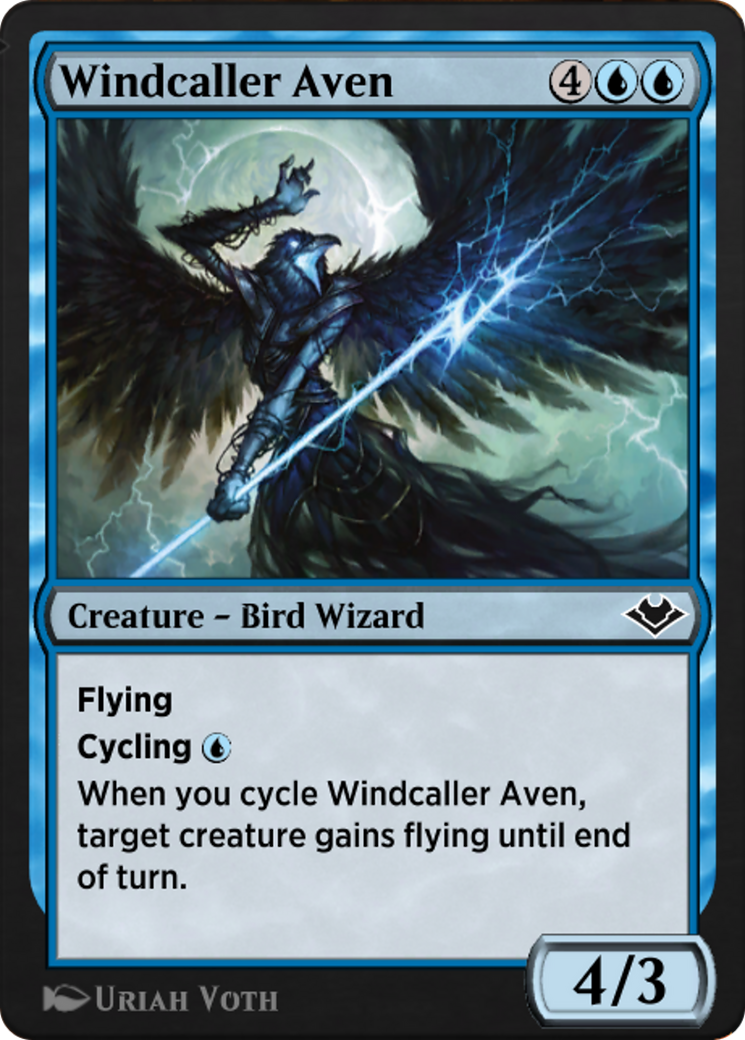 Windcaller Aven (J21-275) - Jumpstart: Historic Horizons - Premium MTG Single from Wizards of the Coast - Just $0! Shop now at Game Crave Tournament Store