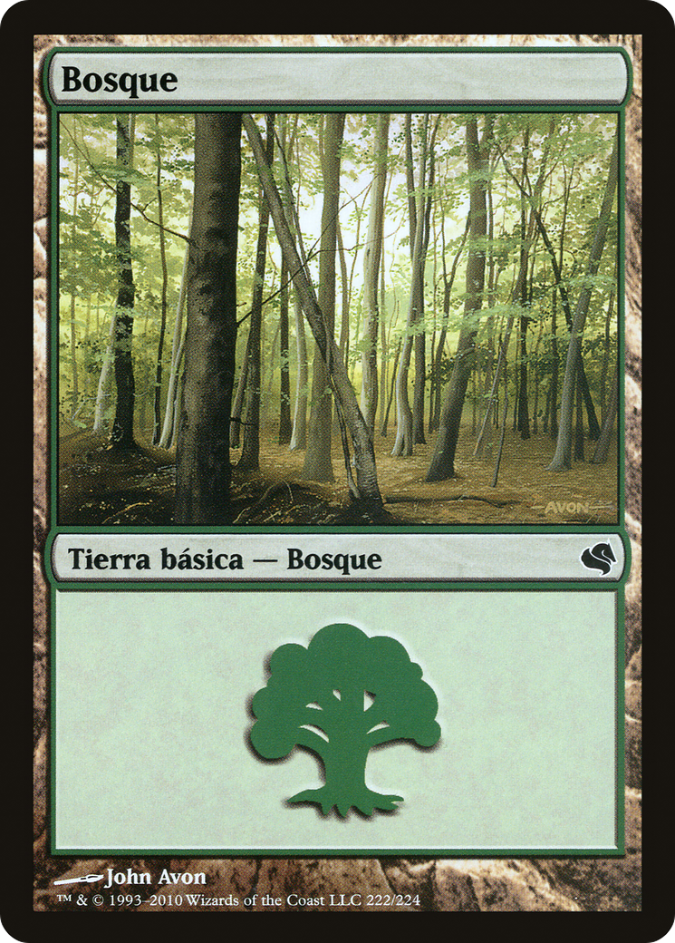 Forest (PS11-222) - Salvat 2011 - Premium MTG Single from Wizards of the Coast - Just $1.20! Shop now at Game Crave Tournament Store